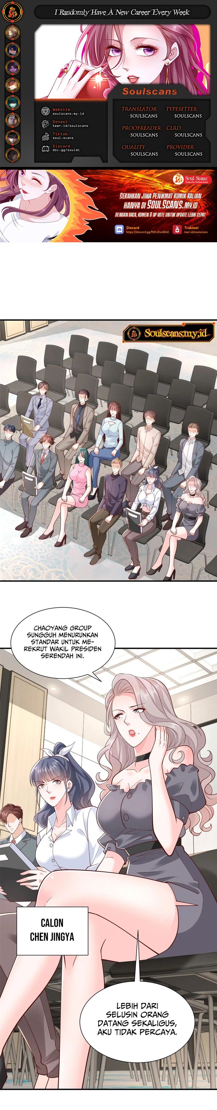 I Randomly Have A New Career Every Week Chapter 759 Bahasa Indonesia
