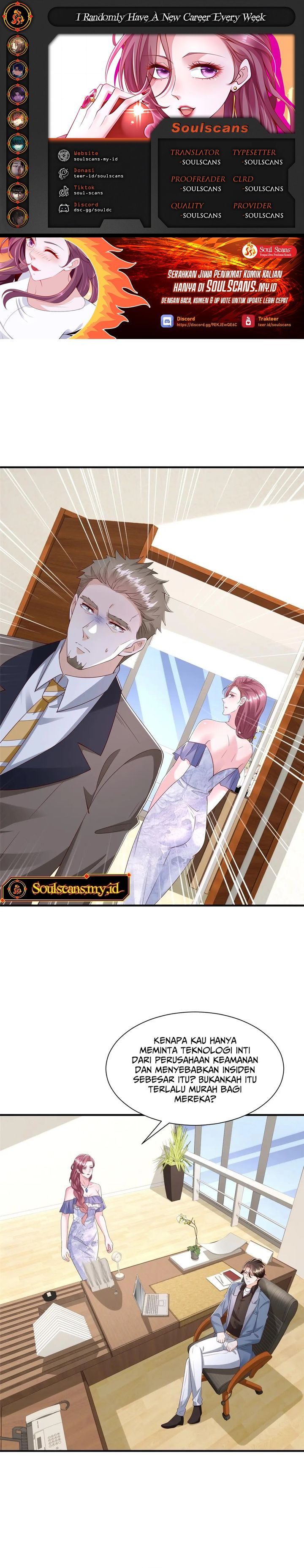 I Randomly Have A New Career Every Week Chapter 786 Bahasa Indonesia