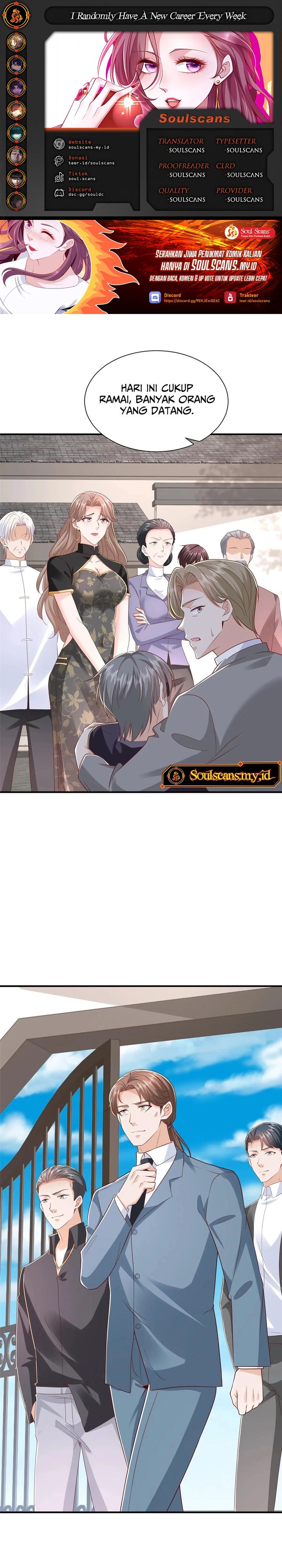 I Randomly Have A New Career Every Week Chapter 822 Bahasa Indonesia