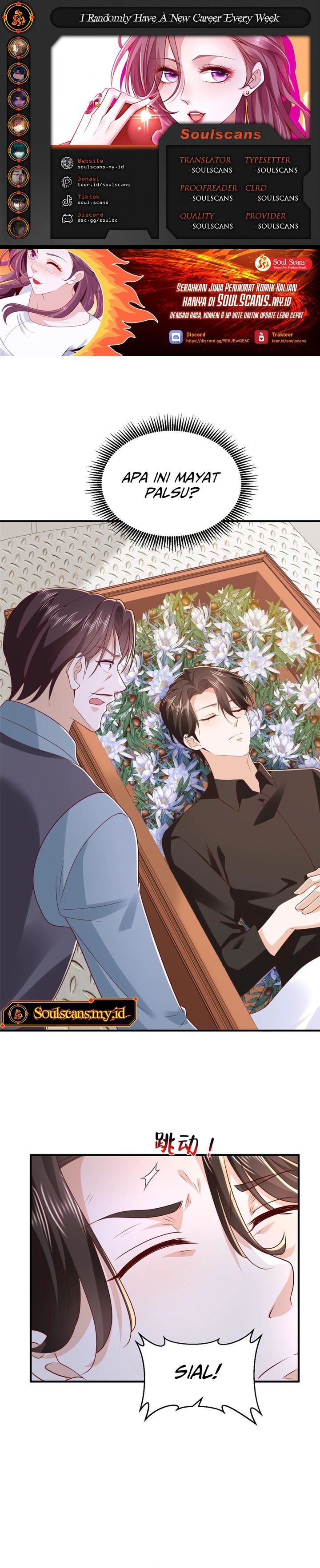 I Randomly Have A New Career Every Week Chapter 824 Bahasa Indonesia