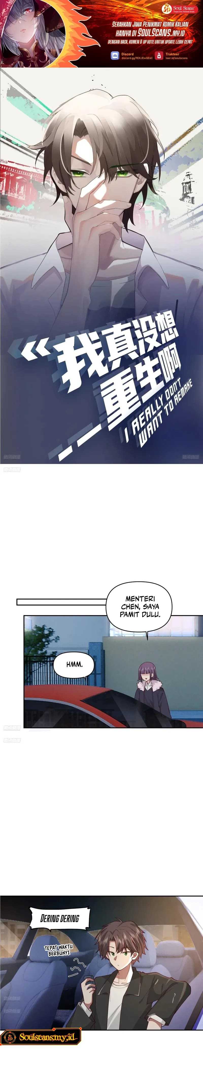 I Really Don’t Want to Be Reborn Chapter 270 Bahasa Indonesia