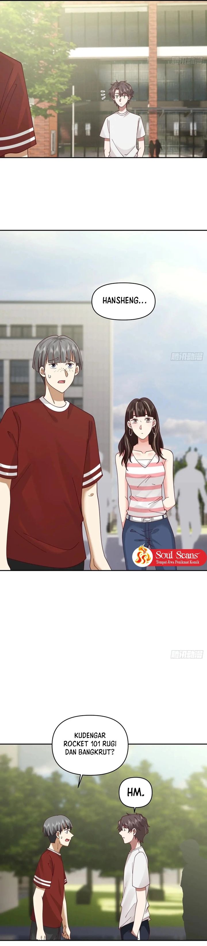 I Really Don’t Want to Be Reborn Chapter 348 Bahasa Indonesia