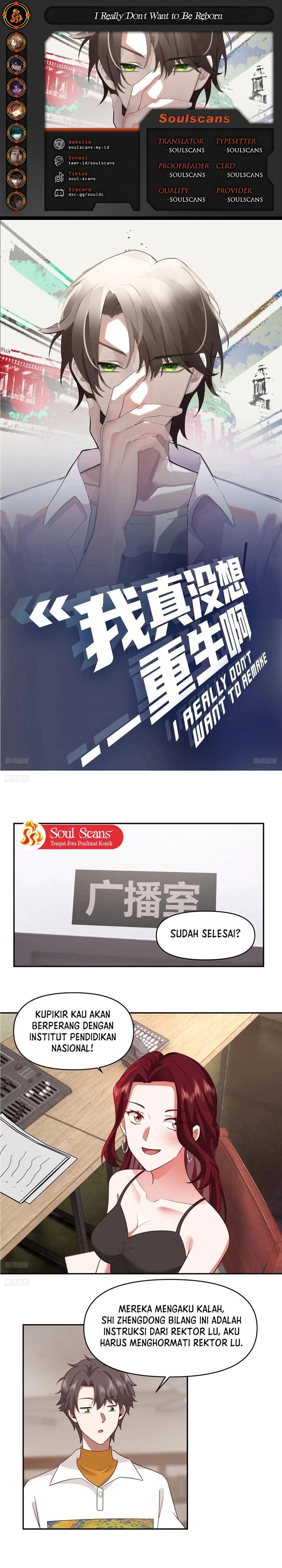 I Really Don’t Want to Be Reborn Chapter 353 Bahasa Indonesia