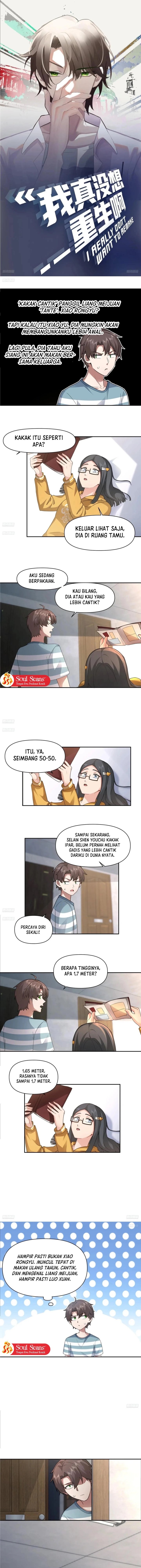 I Really Don’t Want to Be Reborn Chapter 370 Bahasa Indonesia