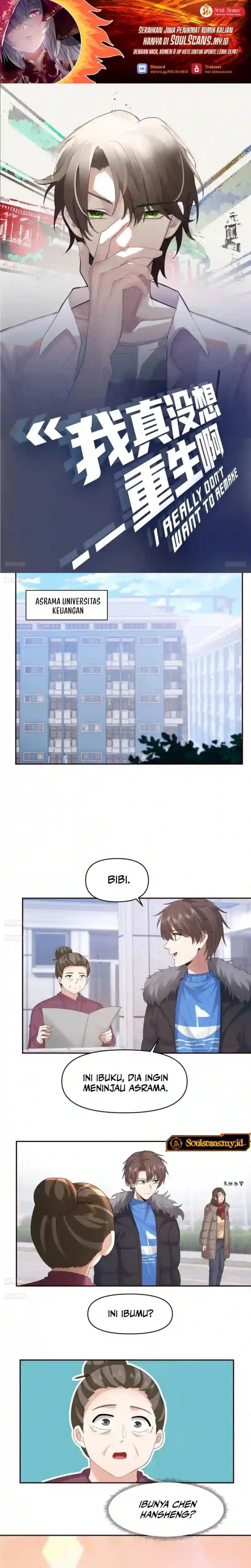 I Really Don’t Want to Be Reborn Chapter 394 Bahasa Indonesia