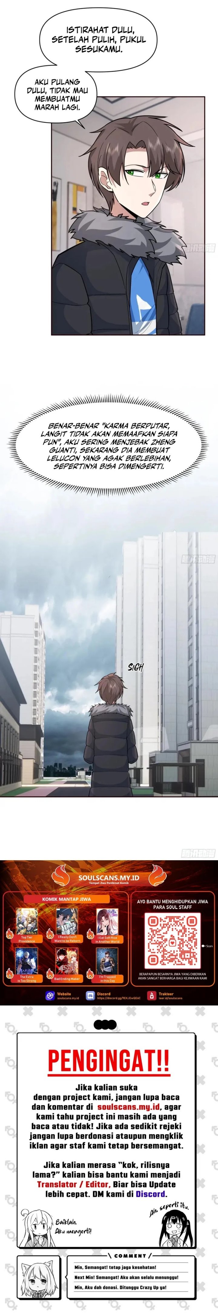 I Really Don’t Want to Be Reborn Chapter 399 Bahasa Indonesia