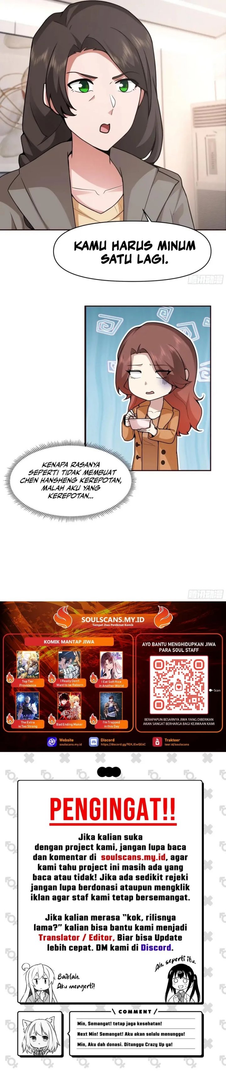 I Really Don’t Want to Be Reborn Chapter 400 Bahasa Indonesia