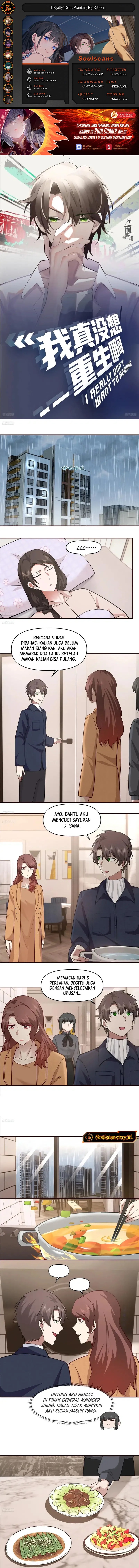I Really Don’t Want to Be Reborn Chapter 408 Bahasa Indonesia