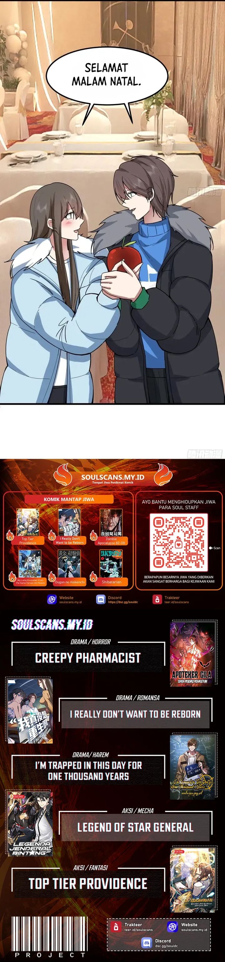 I Really Don’t Want to Be Reborn Chapter 420 Bahasa Indonesia