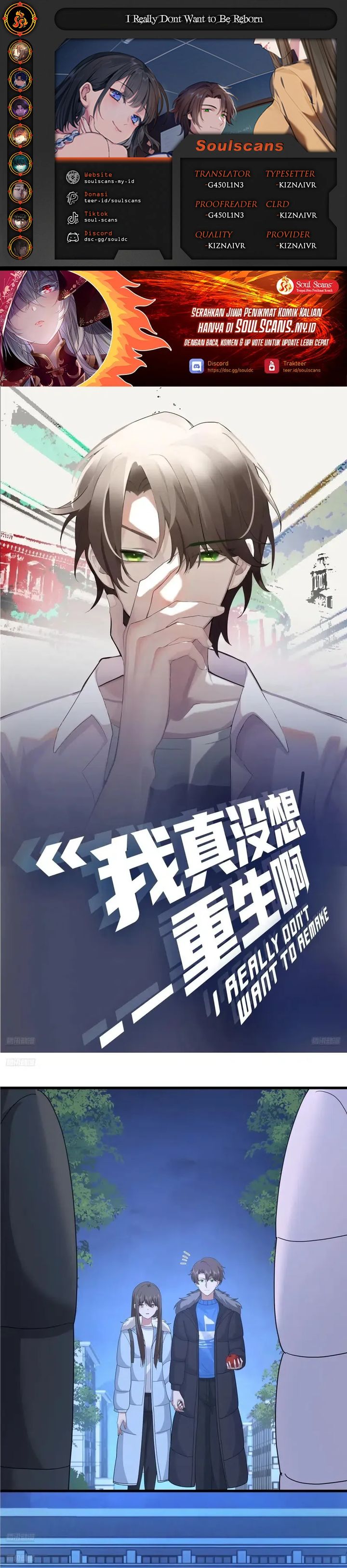 I Really Don’t Want to Be Reborn Chapter 421 Bahasa Indonesia