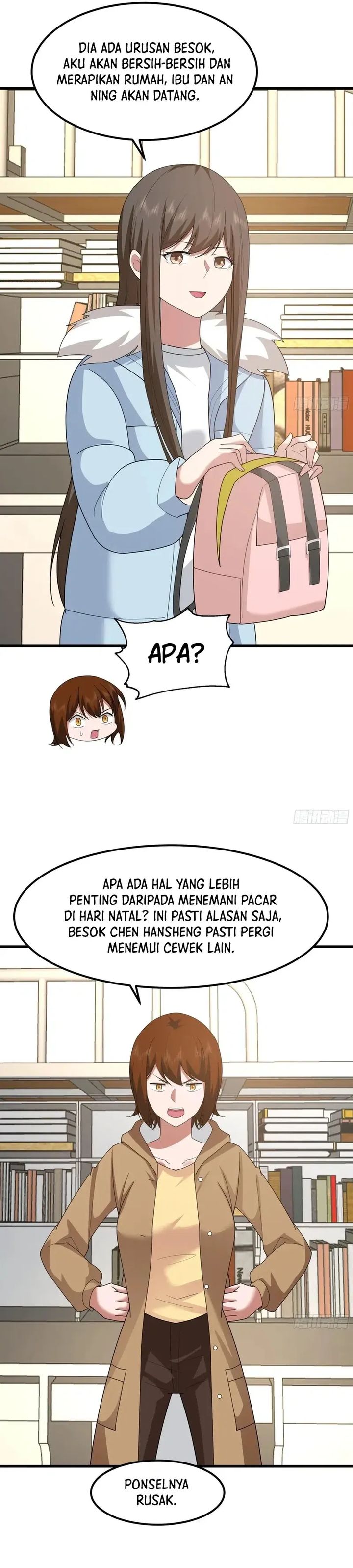 I Really Don’t Want to Be Reborn Chapter 421 Bahasa Indonesia