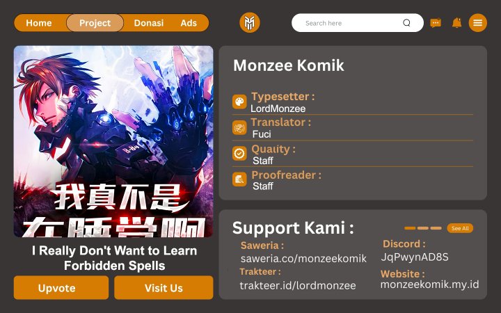 I Really Don’t Want to Learn Forbidden Spells Chapter 103 Bahasa Indonesia