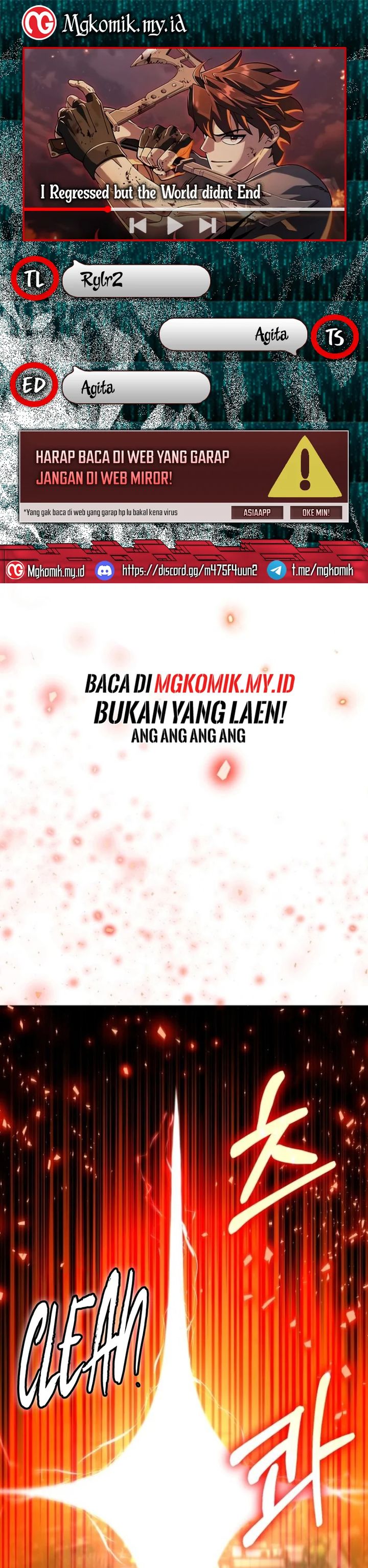 I Regressed, but the World didn’t End Chapter 20 Bahasa Indonesia