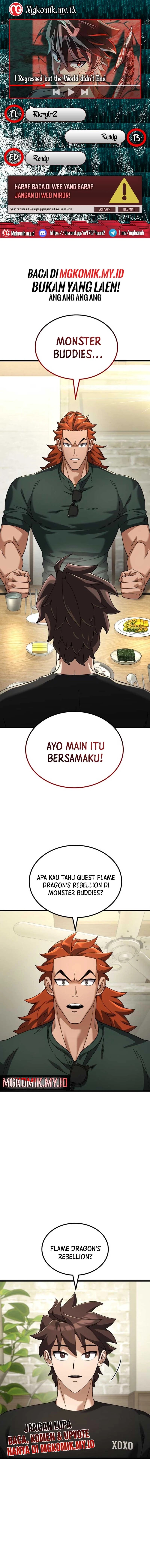 I Regressed, but the World didn’t End chapter 38