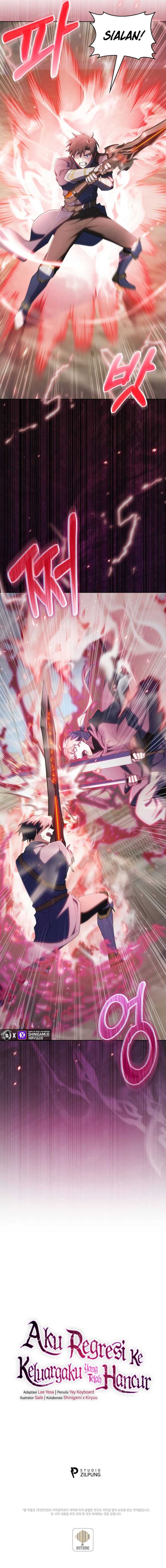 I Regressed to My Ruined Family Chapter 58 Bahasa Indonesia