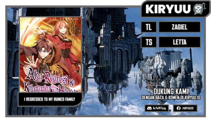 I Regressed to My Ruined Family Chapter 80 Bahasa Indonesia