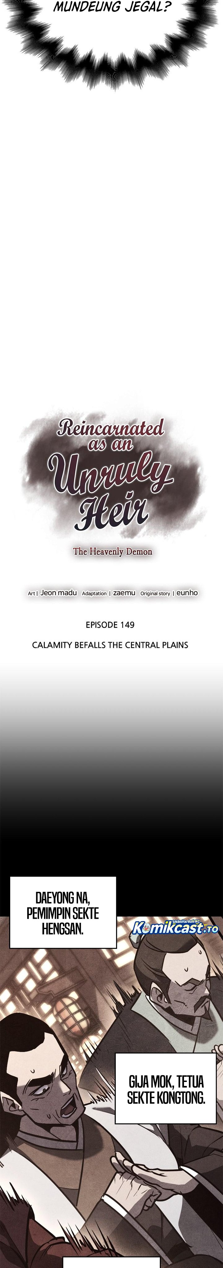 I Reincarnated As The Crazed Heir chapter 149