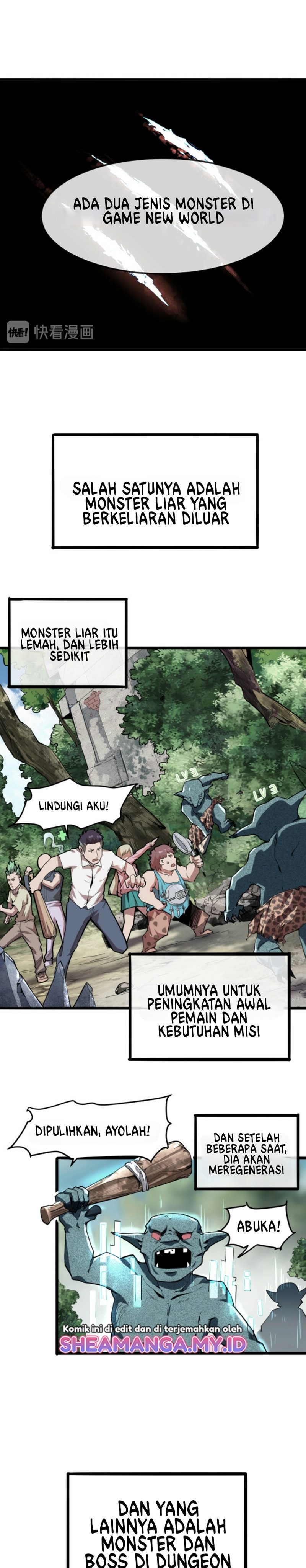 I Rely On BUG To Be The King Chapter 07.1 Bahasa Indonesia