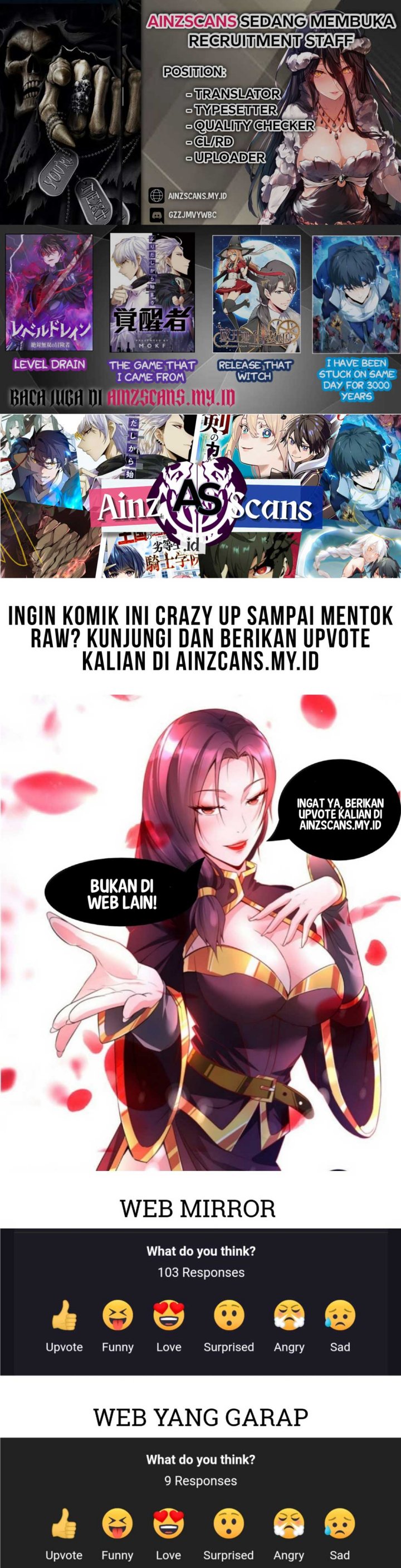 I Rely on OCD To Become The King Chapter 44 Bahasa Indonesia