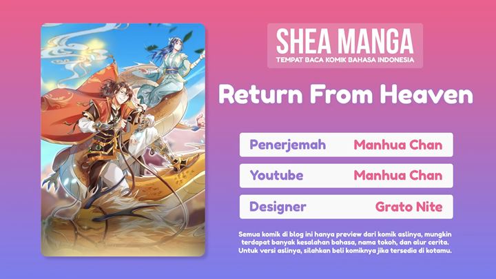 I Return From The Heavens (Return From Heaven) chapter 2