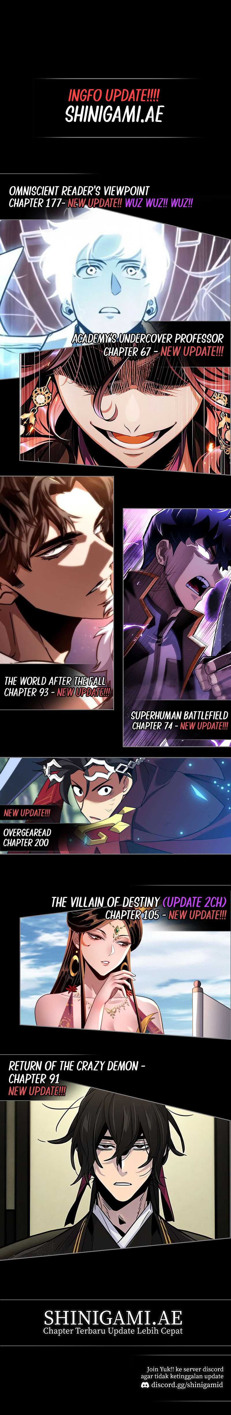 I Returned As An FFF-Class Witch Doctor Chapter 44 Bahasa Indonesia