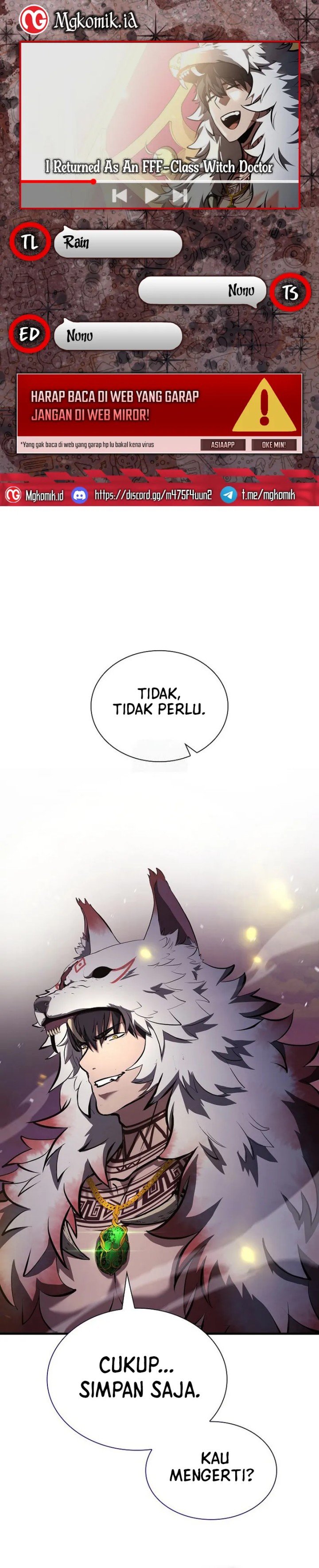 I Returned As An FFF-Class Witch Doctor chapter 79