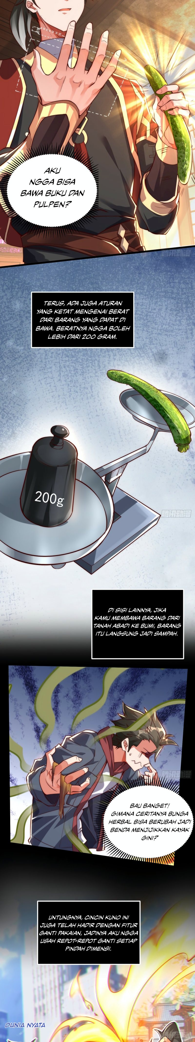 I Scared the Divine Lord as I handed over the Ancient Immortal Pill Chapter 02 Bahasa Indonesia