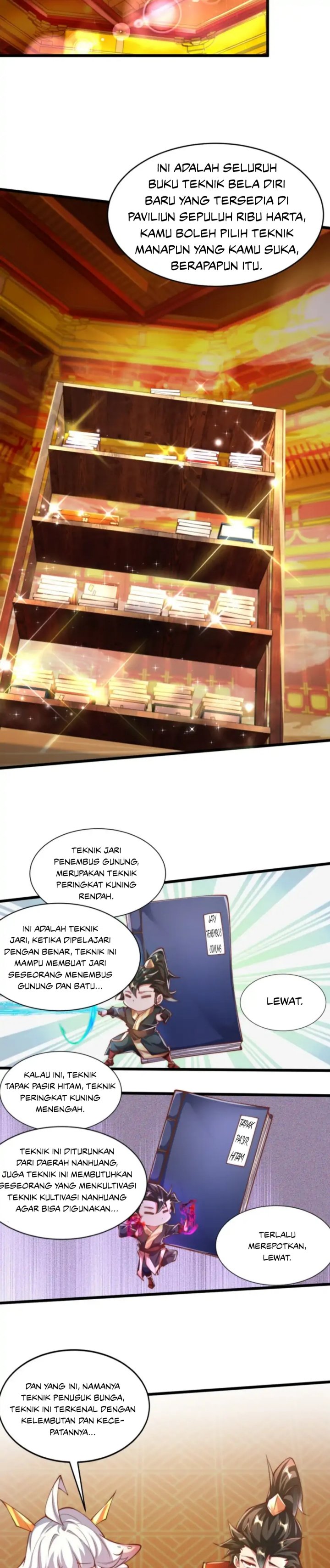 I Scared the Divine Lord as I handed over the Ancient Immortal Pill Chapter 06 Bahasa Indonesia