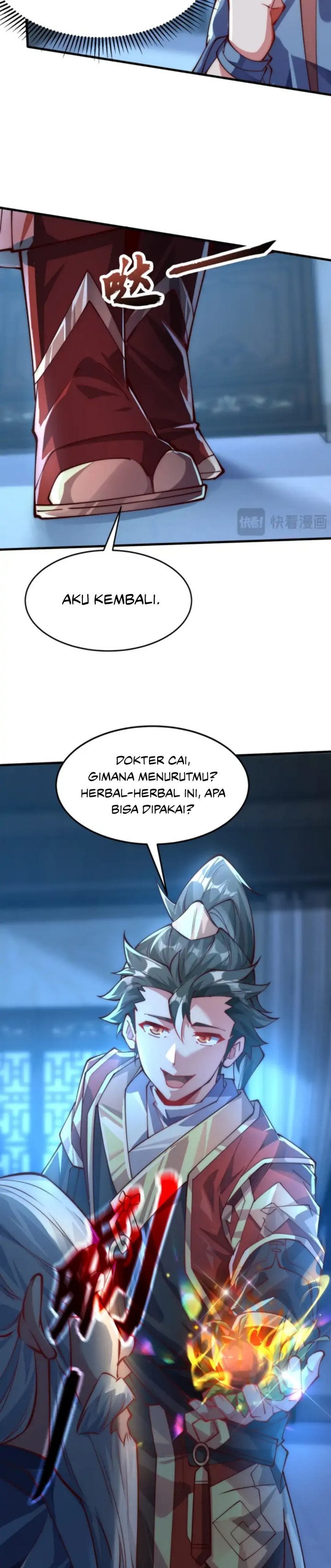 I Scared the Divine Lord as I handed over the Ancient Immortal Pill Chapter 07 Bahasa Indonesia
