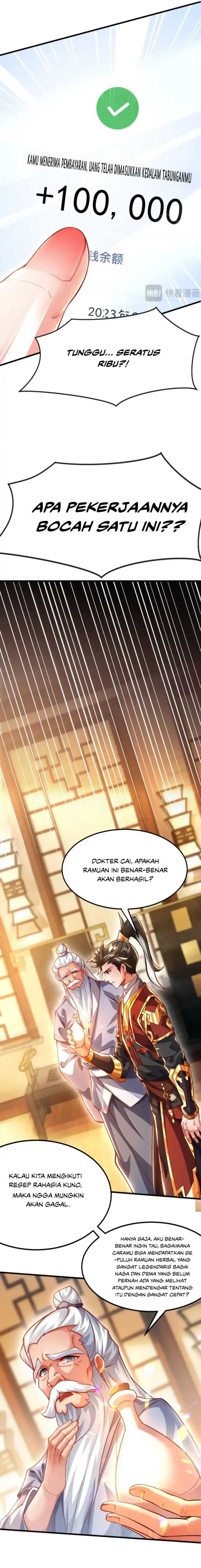 I Scared the Divine Lord as I handed over the Ancient Immortal Pill chapter 14