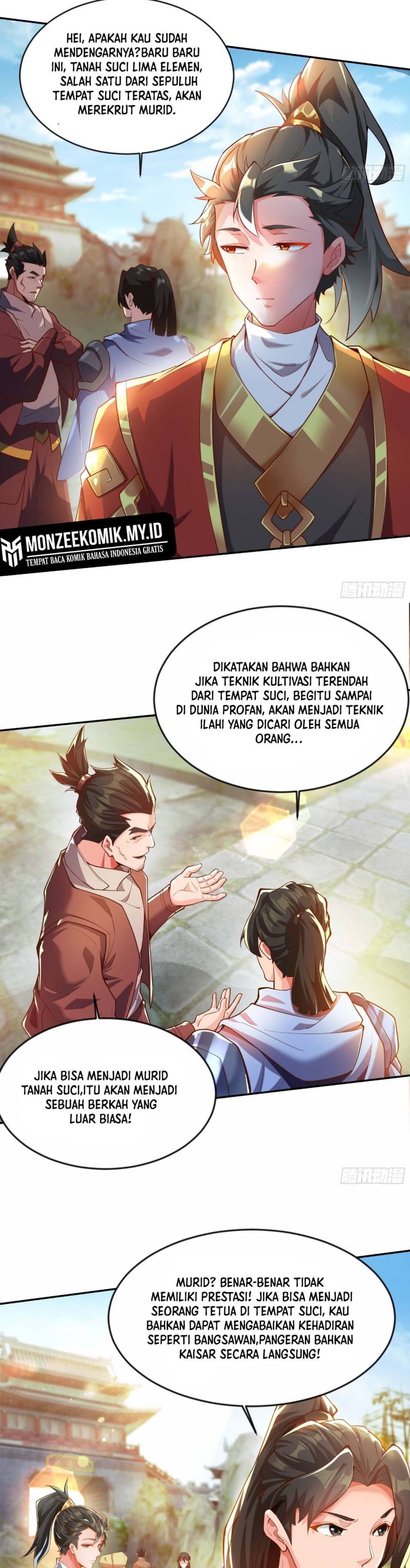 I Scared the Divine Lord as I handed over the Ancient Immortal Pill Chapter 21 Bahasa Indonesia