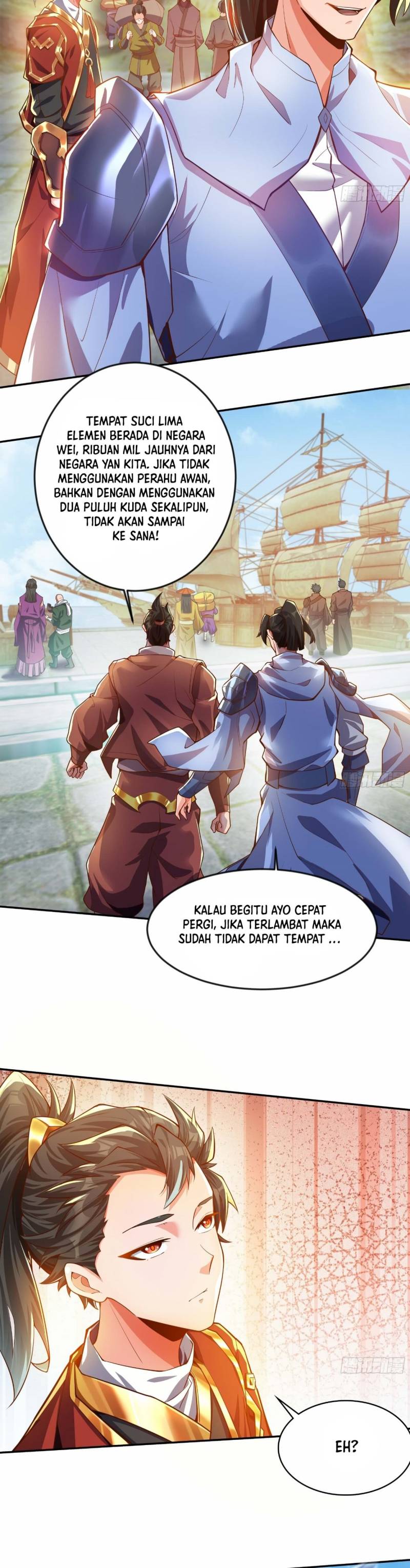 I Scared the Divine Lord as I handed over the Ancient Immortal Pill Chapter 21 Bahasa Indonesia