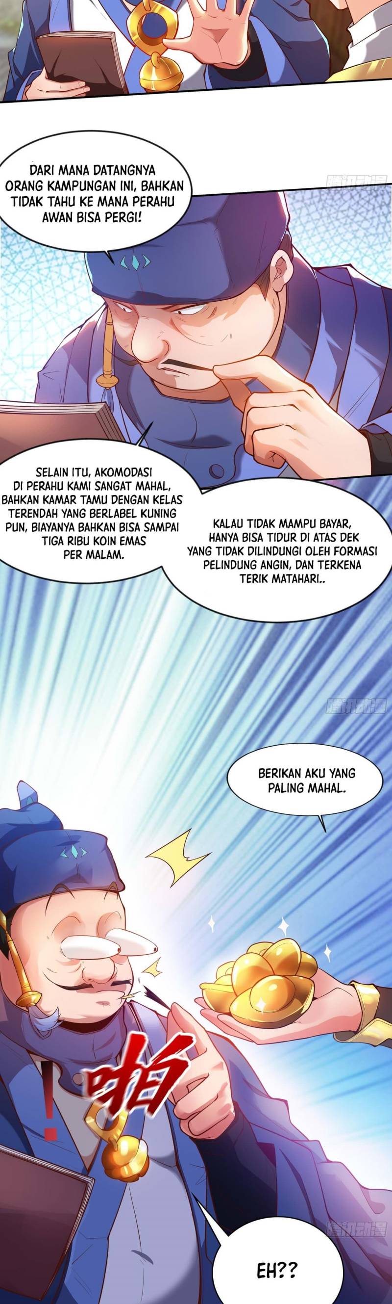 I Scared the Divine Lord as I handed over the Ancient Immortal Pill Chapter 21 Bahasa Indonesia
