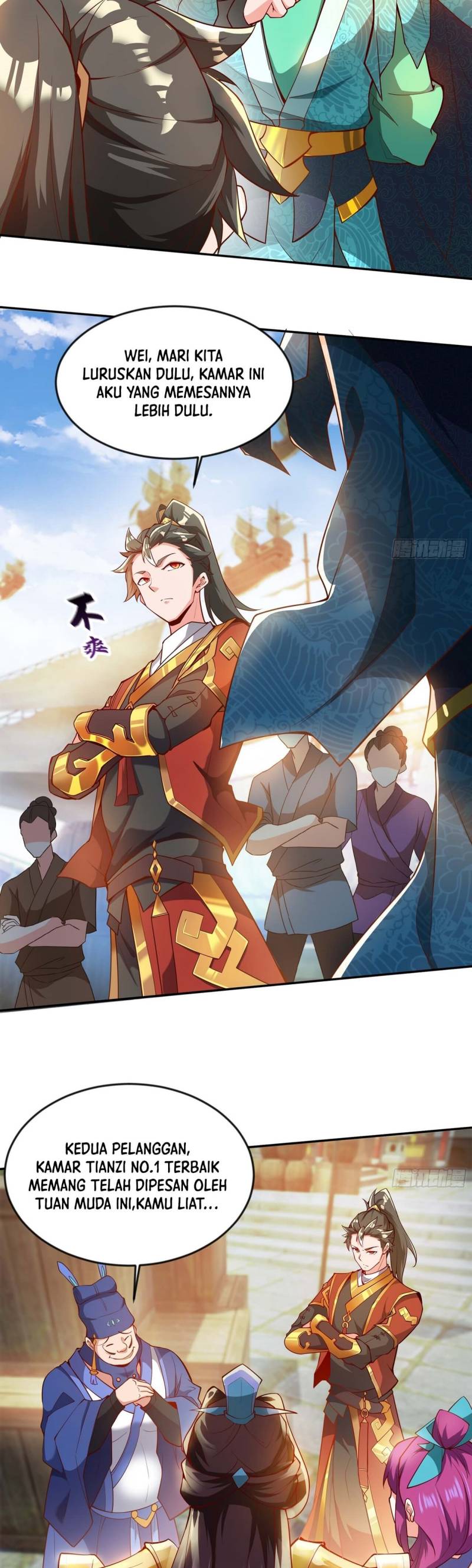 I Scared the Divine Lord as I handed over the Ancient Immortal Pill Chapter 21 Bahasa Indonesia