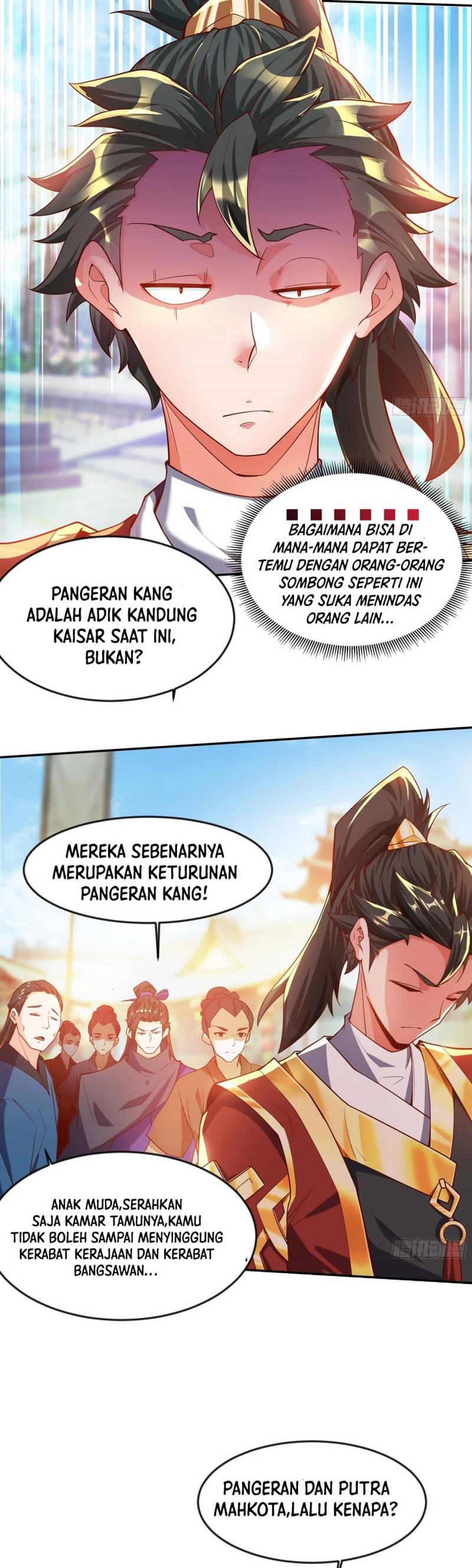 I Scared the Divine Lord as I handed over the Ancient Immortal Pill Chapter 21 Bahasa Indonesia