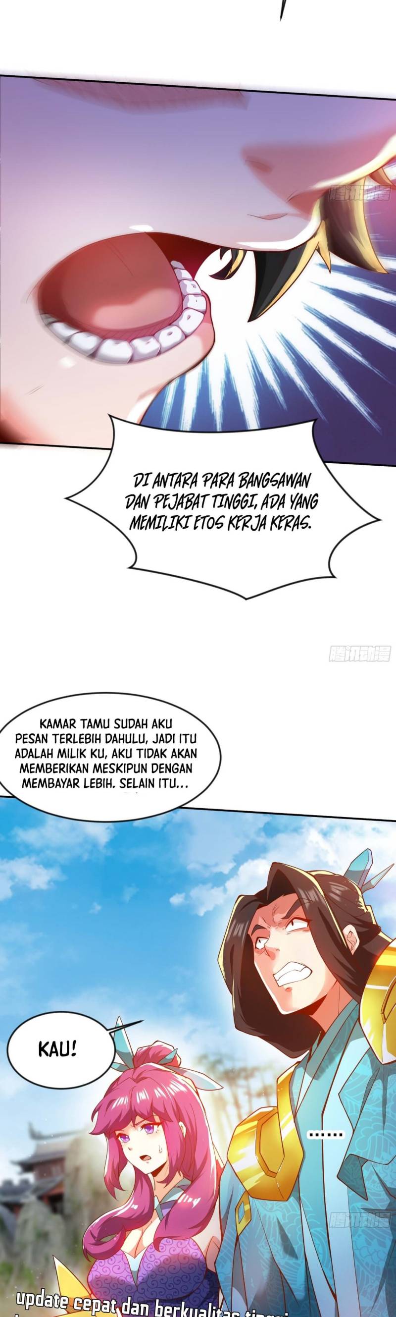 I Scared the Divine Lord as I handed over the Ancient Immortal Pill Chapter 21 Bahasa Indonesia