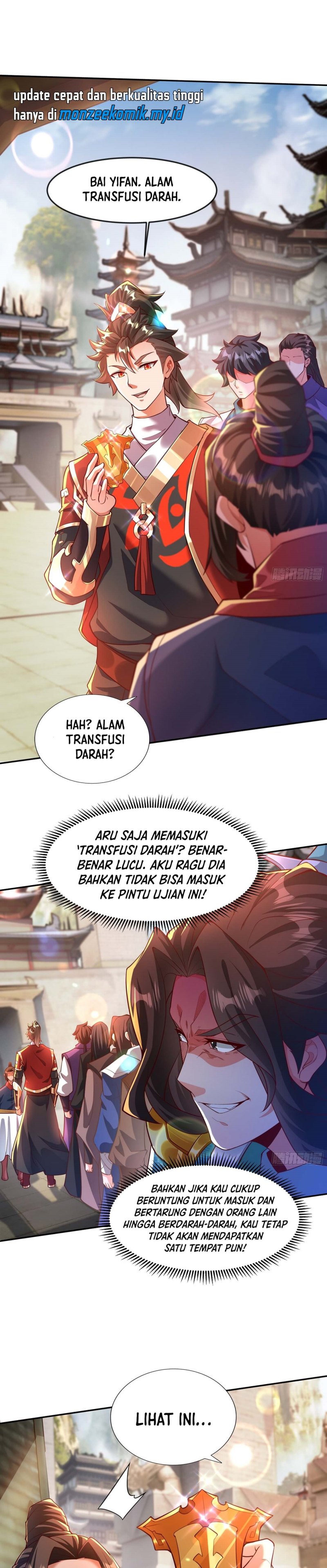 I Scared the Divine Lord as I handed over the Ancient Immortal Pill Chapter 24 Bahasa Indonesia