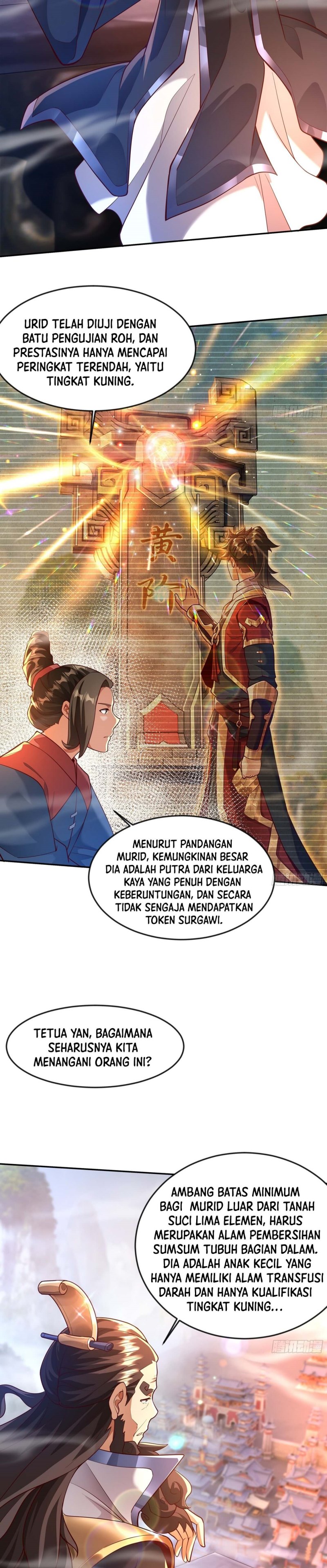 I Scared the Divine Lord as I handed over the Ancient Immortal Pill Chapter 24 Bahasa Indonesia