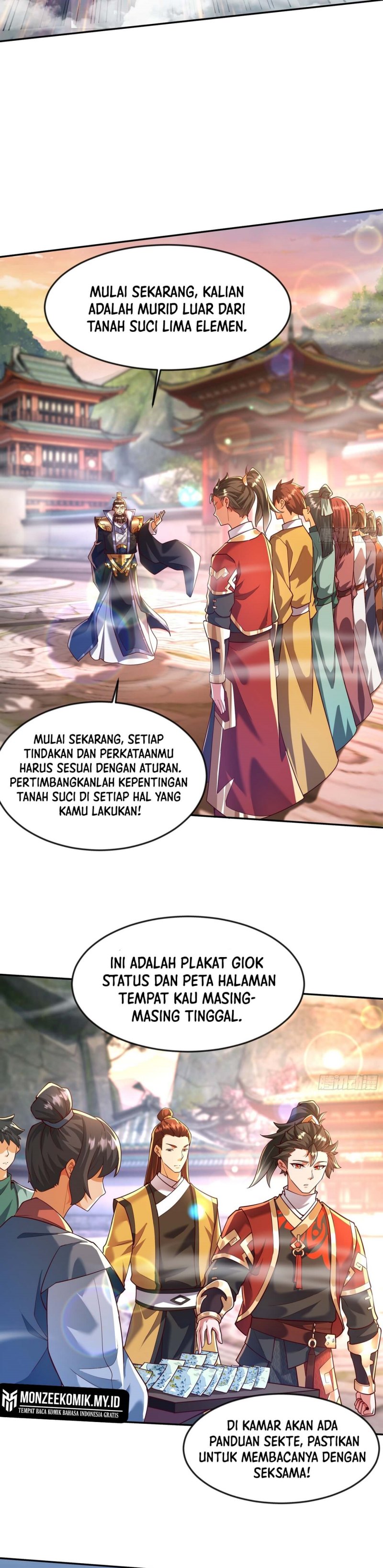 I Scared the Divine Lord as I handed over the Ancient Immortal Pill Chapter 24 Bahasa Indonesia