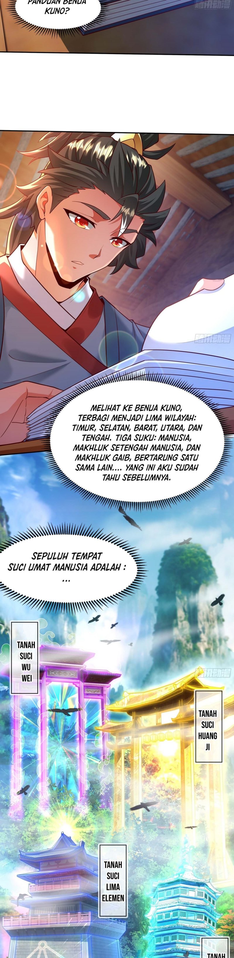 I Scared the Divine Lord as I handed over the Ancient Immortal Pill Chapter 24 Bahasa Indonesia