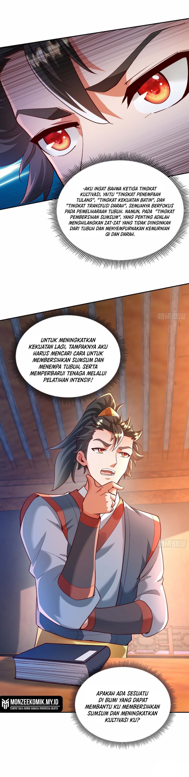 I Scared the Divine Lord as I handed over the Ancient Immortal Pill Chapter 24 Bahasa Indonesia