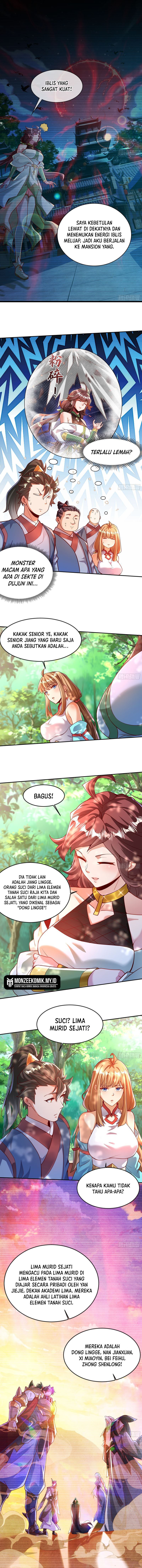 I Scared the Divine Lord as I handed over the Ancient Immortal Pill Chapter 33 Bahasa Indonesia