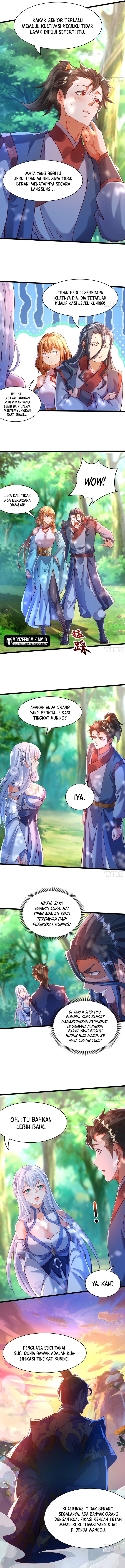 I Scared the Divine Lord as I handed over the Ancient Immortal Pill Chapter 34 Bahasa Indonesia