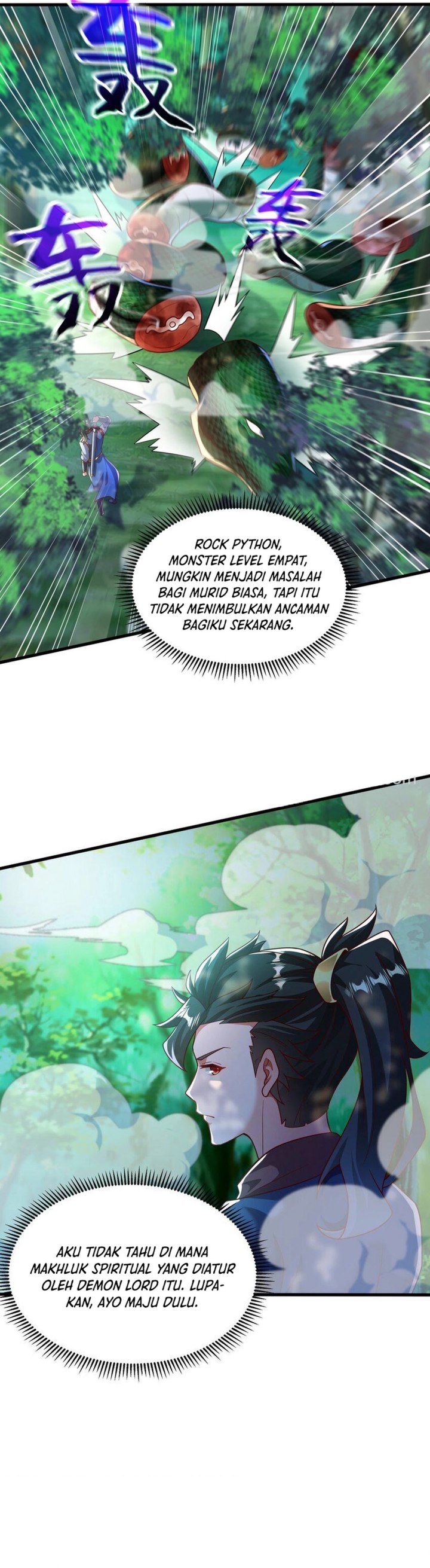 I Scared the Divine Lord as I handed over the Ancient Immortal Pill Chapter 40 Bahasa Indonesia
