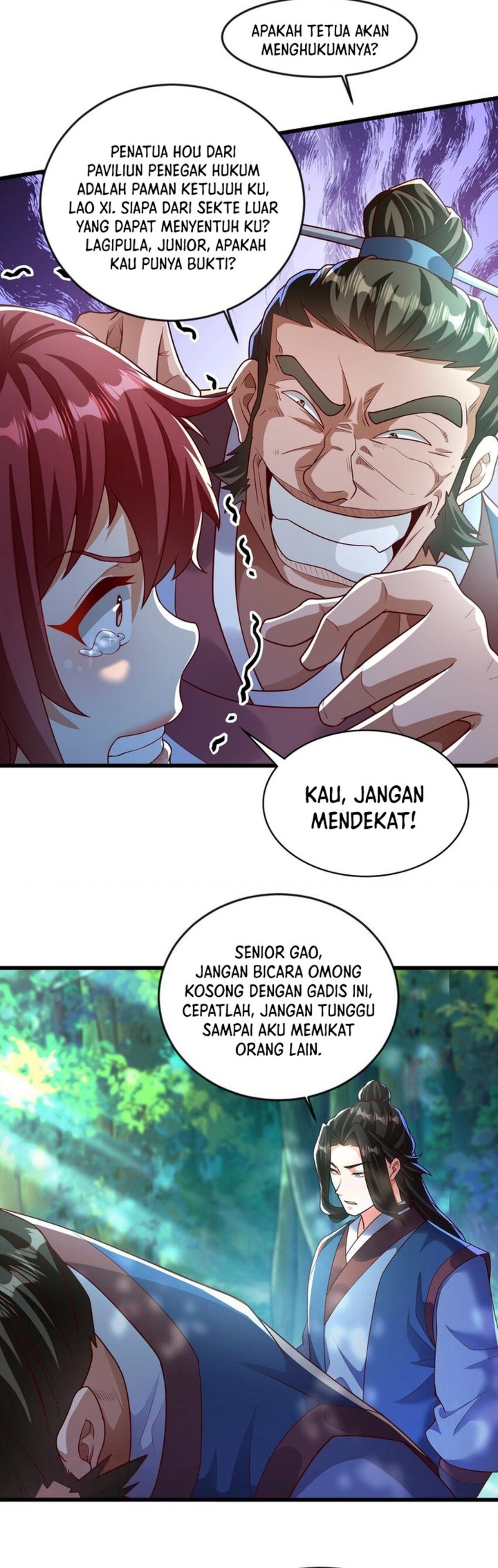 I Scared the Divine Lord as I handed over the Ancient Immortal Pill Chapter 40 Bahasa Indonesia
