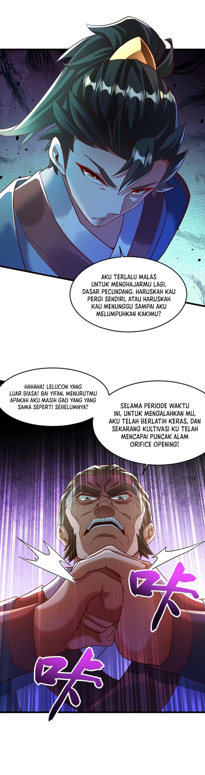 I Scared the Divine Lord as I handed over the Ancient Immortal Pill Chapter 40 Bahasa Indonesia