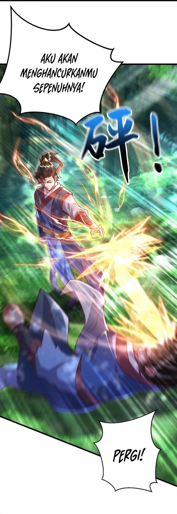 I Scared the Divine Lord as I handed over the Ancient Immortal Pill Chapter 40 Bahasa Indonesia