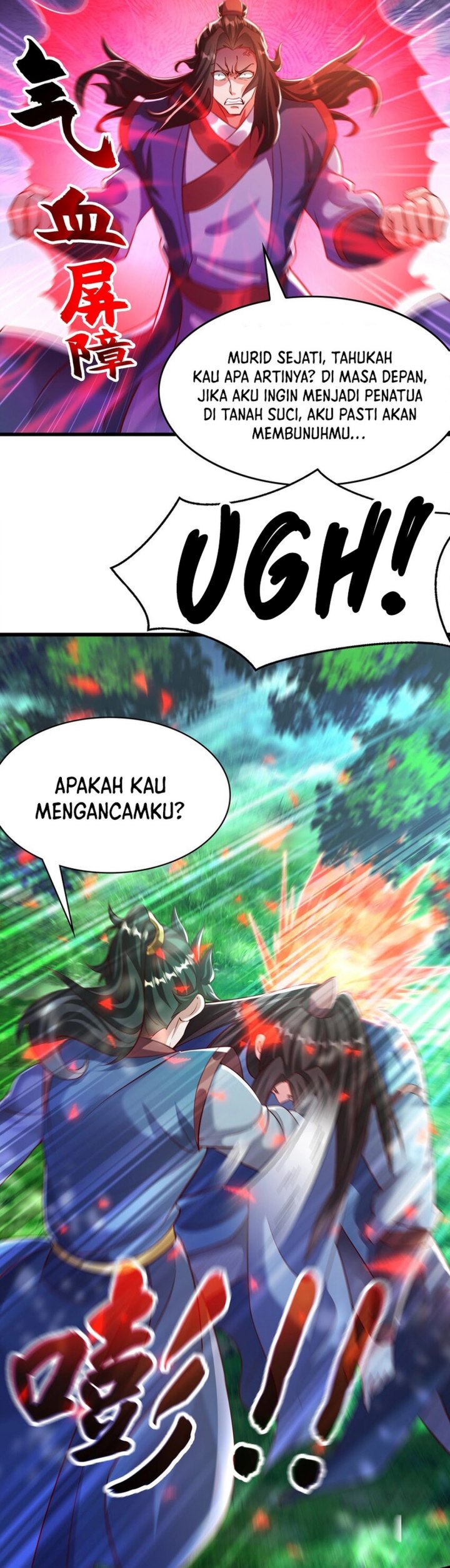 I Scared the Divine Lord as I handed over the Ancient Immortal Pill Chapter 40 Bahasa Indonesia