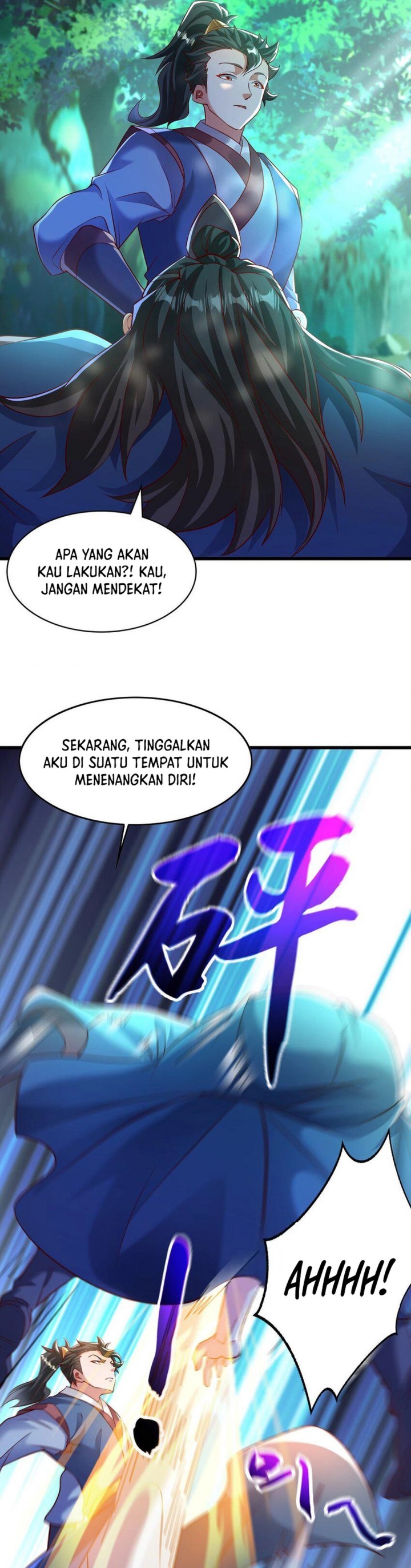 I Scared the Divine Lord as I handed over the Ancient Immortal Pill Chapter 40 Bahasa Indonesia