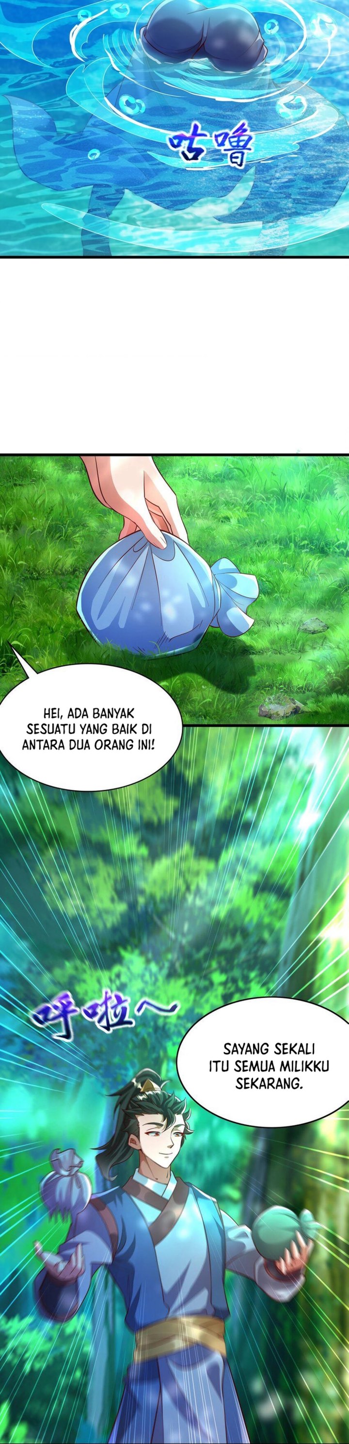 I Scared the Divine Lord as I handed over the Ancient Immortal Pill Chapter 40 Bahasa Indonesia